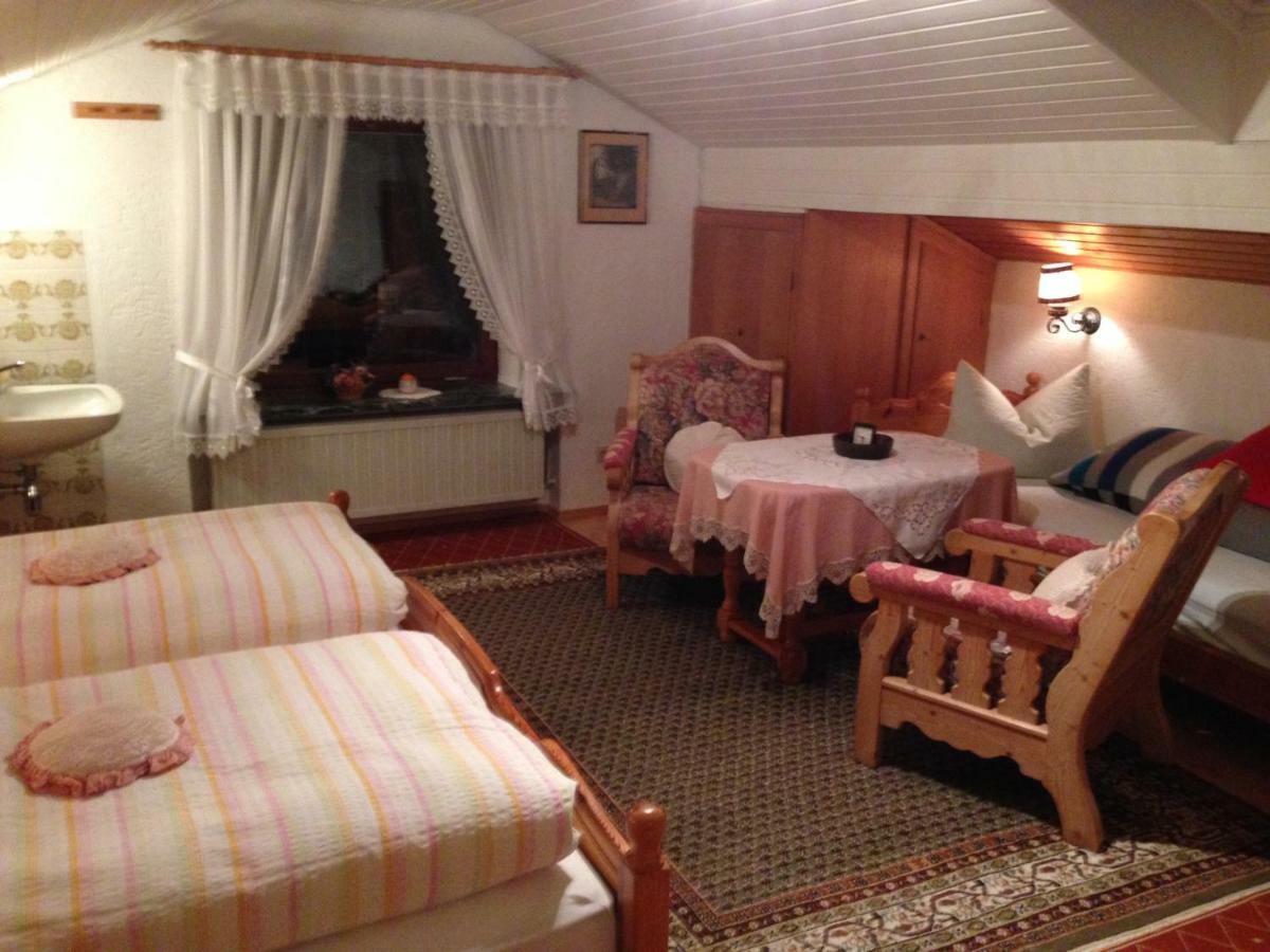 Gaestehaus Faerbinger Байериш-Гмайн Экстерьер фото
